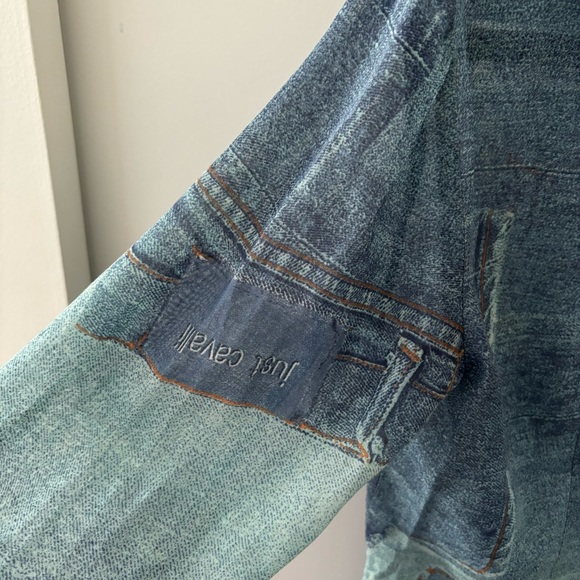 cavalli blouse denim pattern - Picture 10 of 11